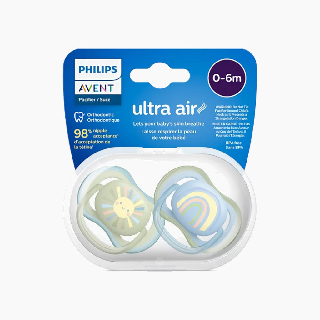 Philips Avent Ultra Air Soother (0-6 Months) 2 Pack