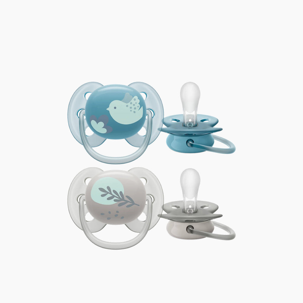 Philips Avent Ultra Soft Soother (6-18 أشهر) عبوة من قطعتين